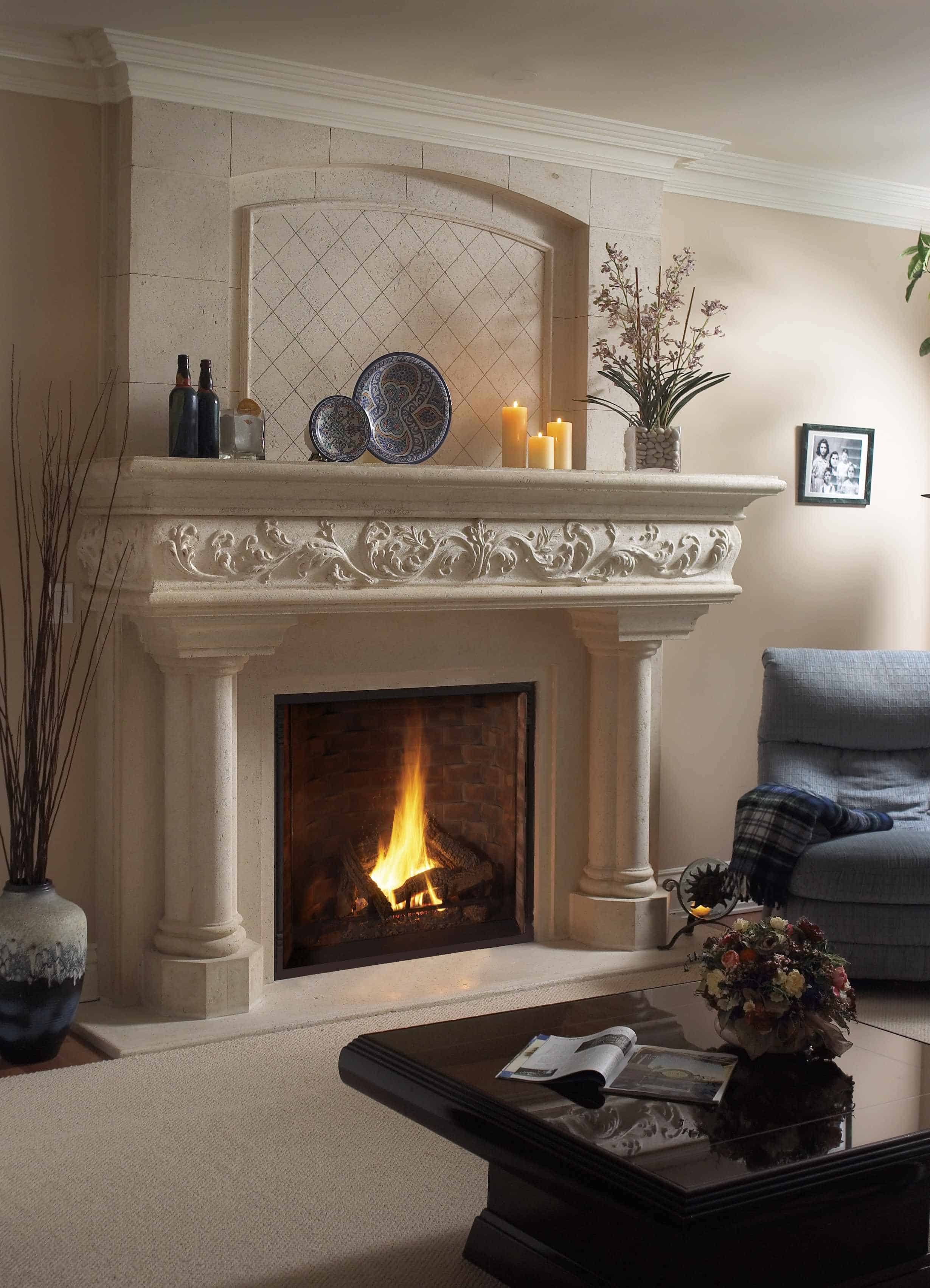 fireplace mantel styles