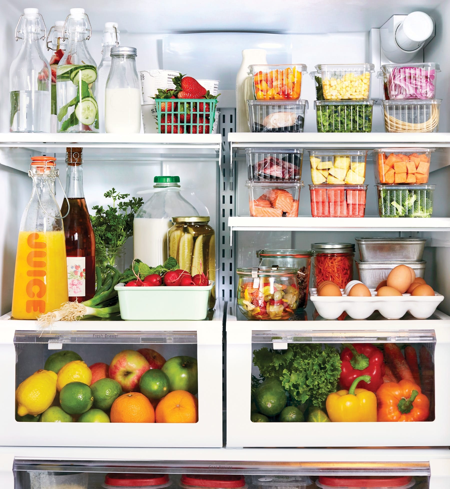 clean your high-end fridge