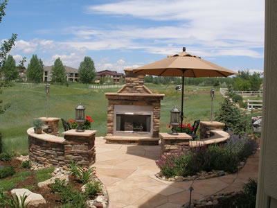 Natuarl Gas Fireplace in Broomfield Colorado