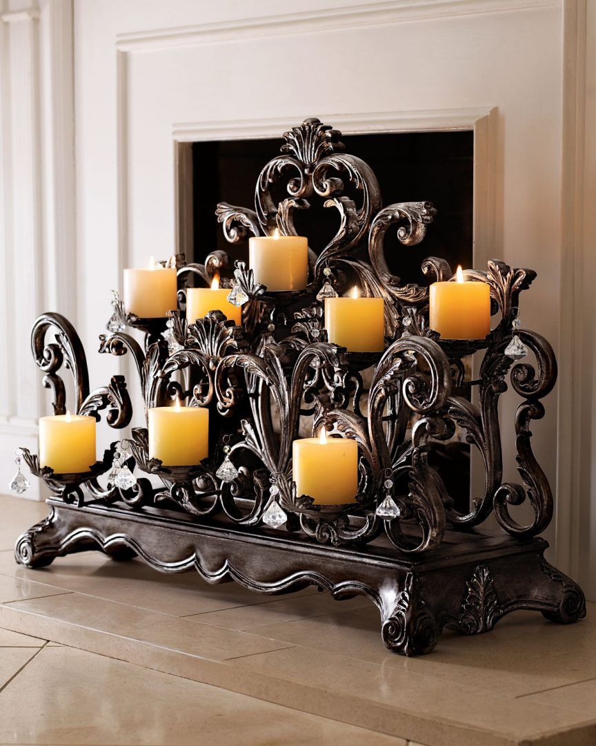 Fireplace Candelabras