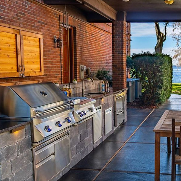 Affordable Outdoor Kitchen In Englewood Co Hi Tech Appliance