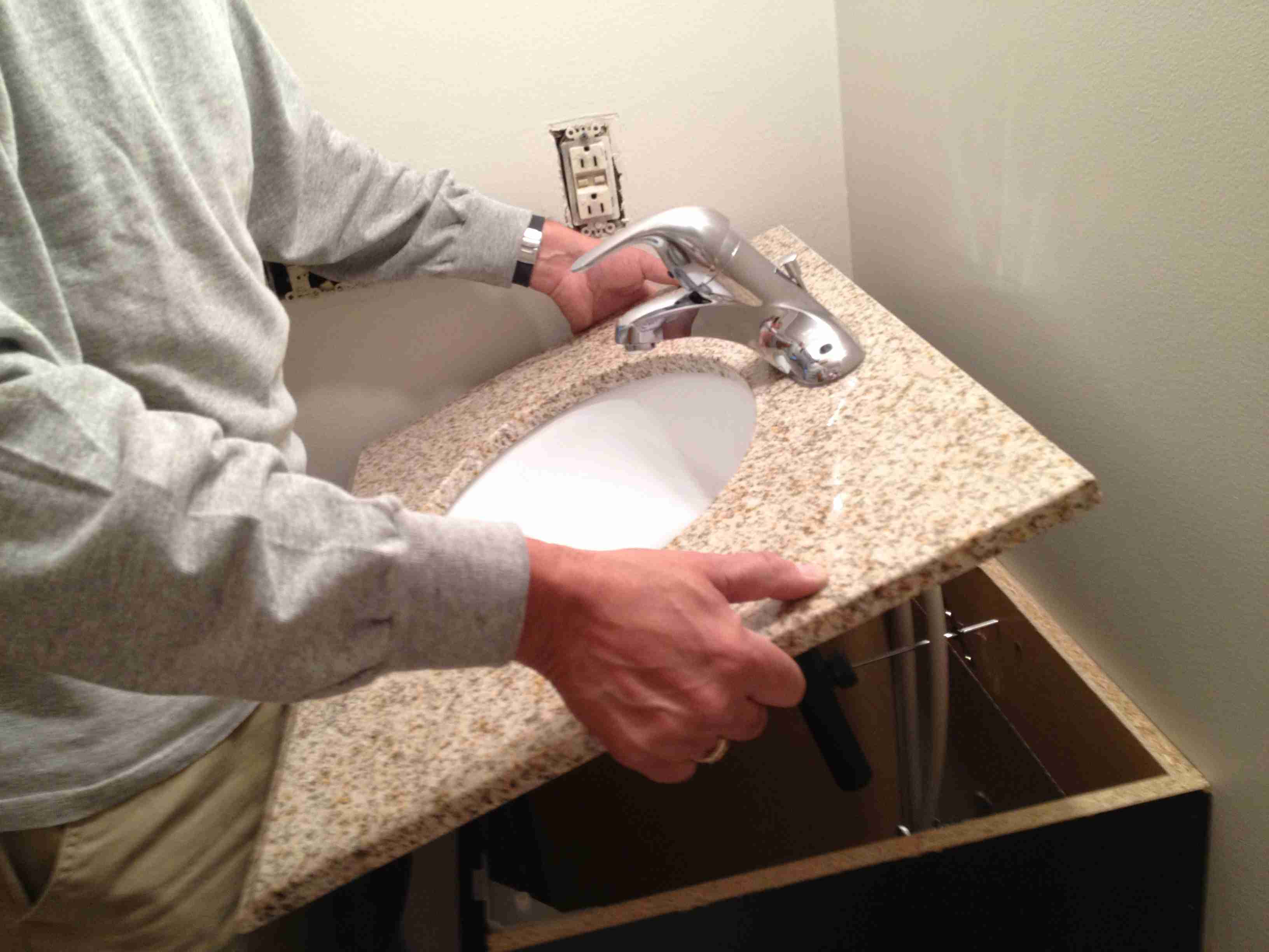 need help installing your sink