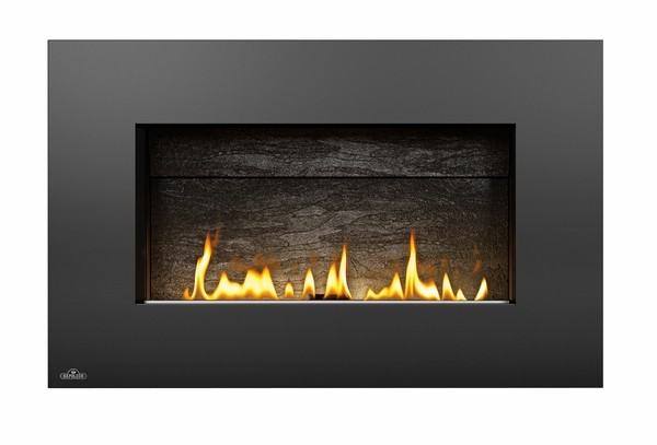 Ventless gas fireplace