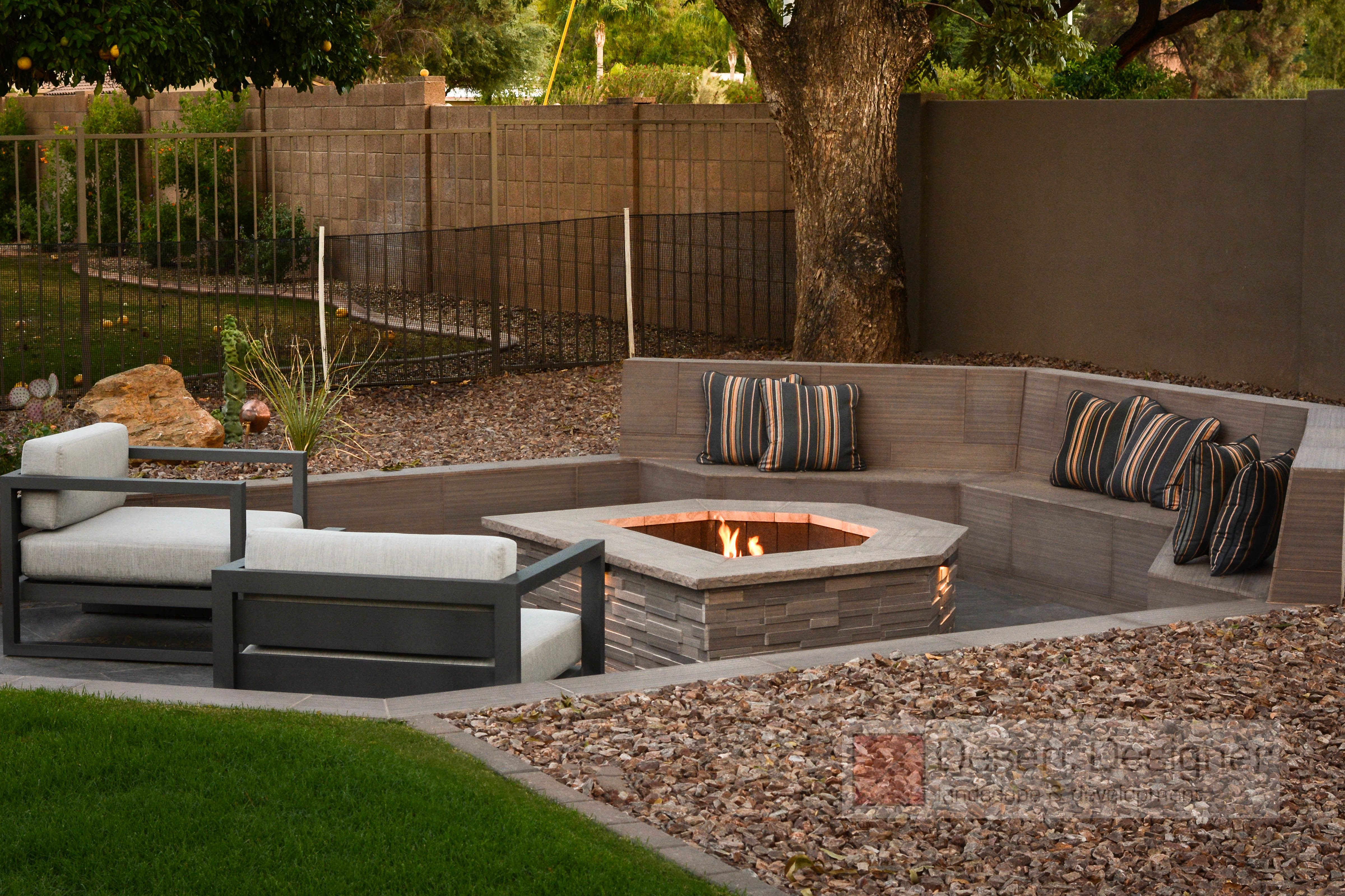 Sunken Fire Pits