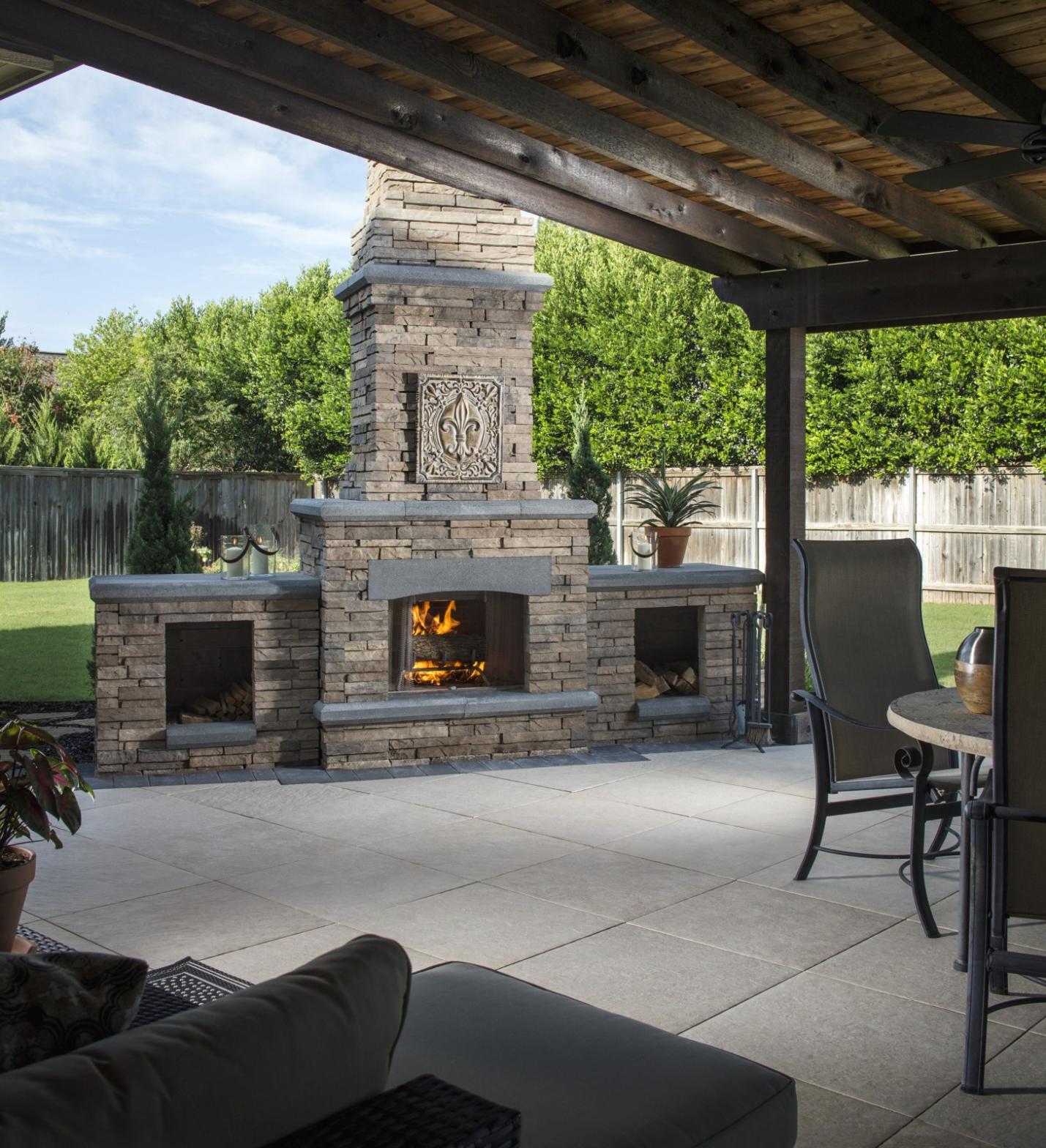 Colorado Outdoor fireplace