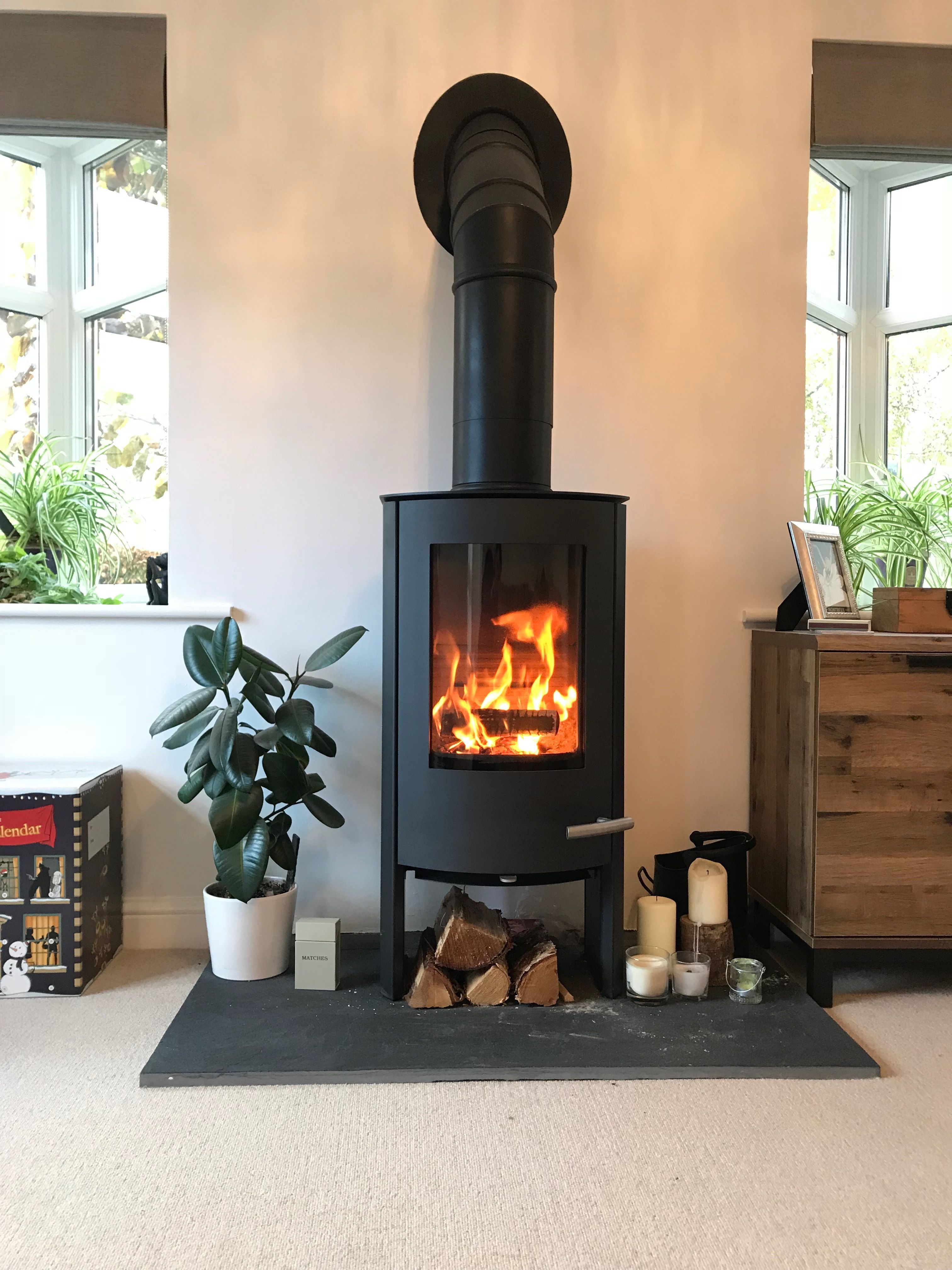 What is a Wood-Burning Fireplace