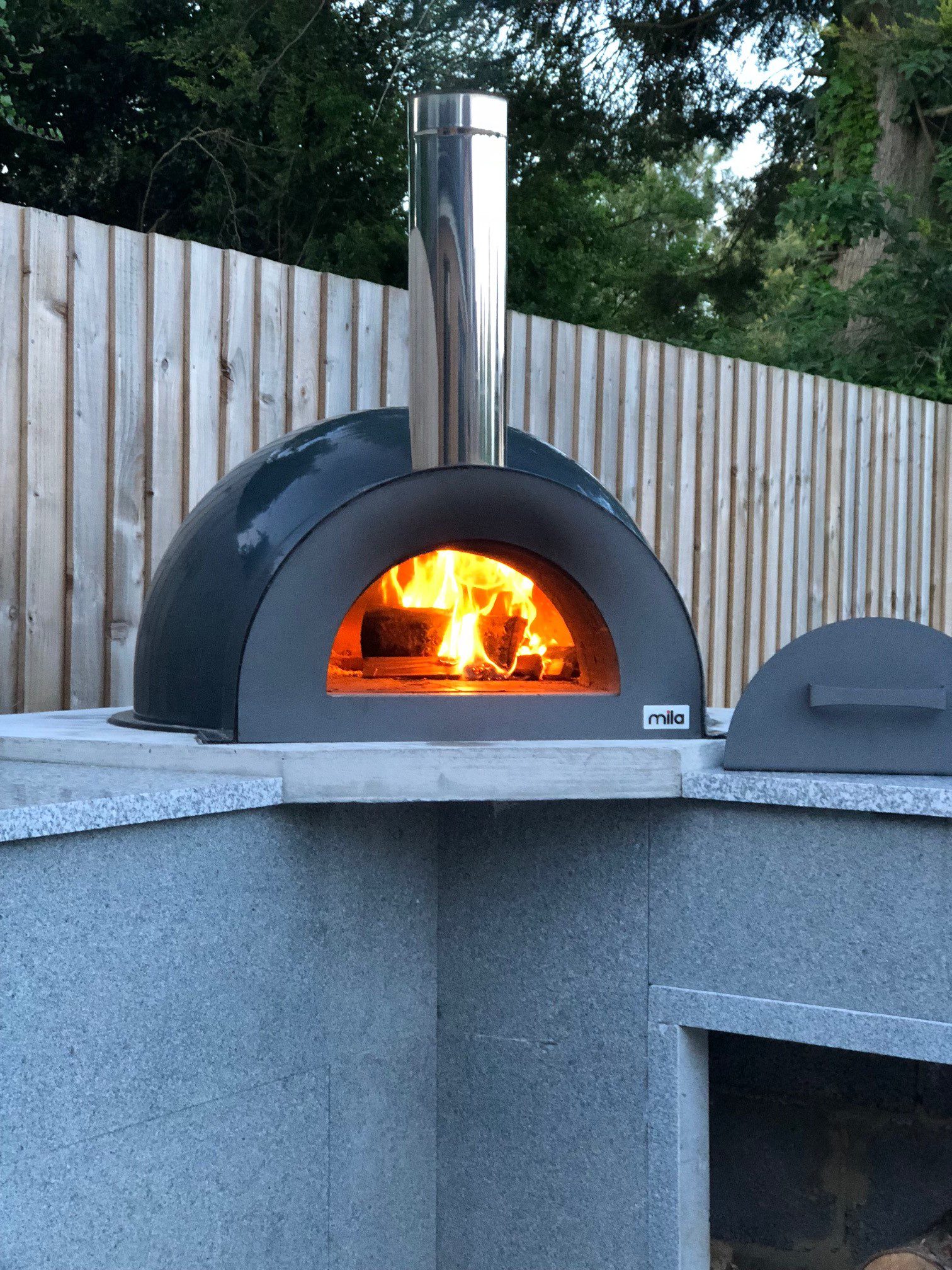 wood fired pizza oven