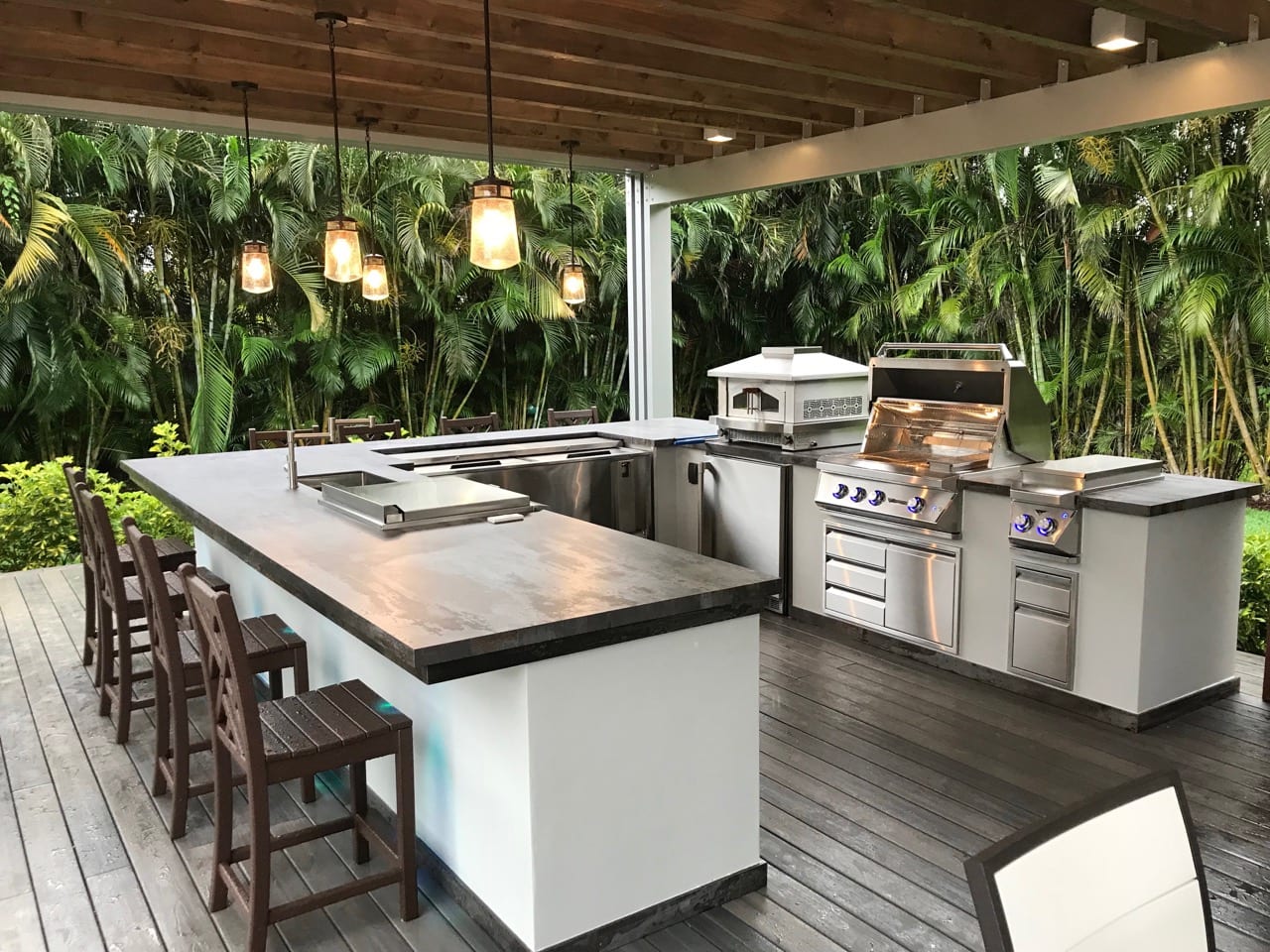 Custom Outdoor Kitchen