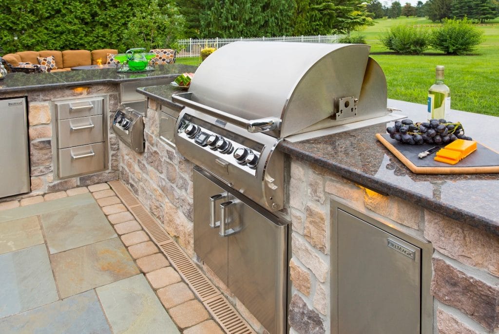 Granite Outdoor Kitchen