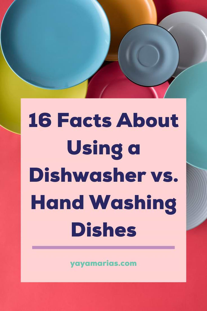 Washing Dishes by Hand Vs. Using a Dishwasher