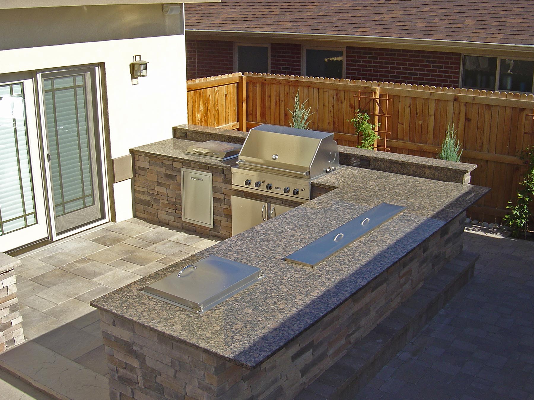 Outdoor Kitchen in foothills of Boulder County
