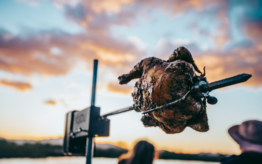 Nothing Compares To The Pleasure Of Cooking On A Wood Fire Grill