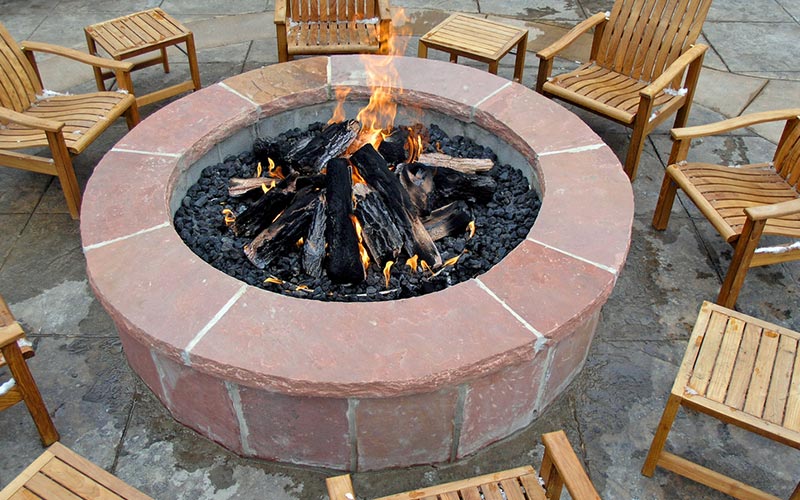 Colorado Outdoor fireplace