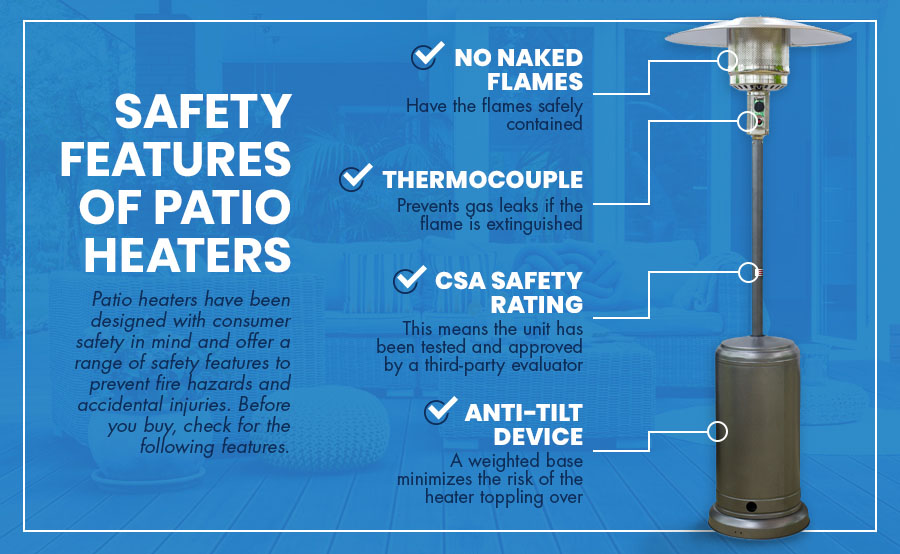 Patio Heater Location and Safety Tips