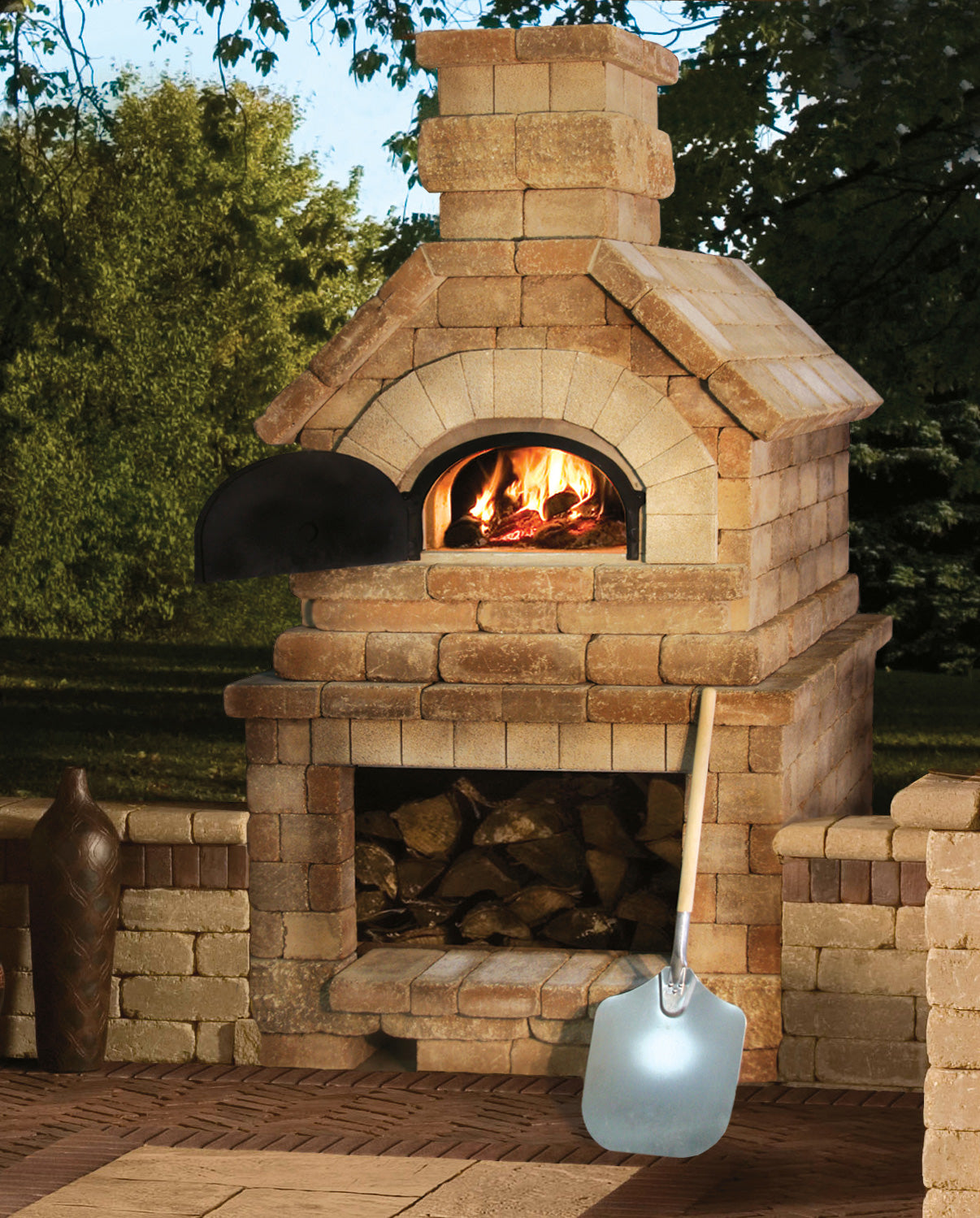 Everything Tastes Better Cooked In A Brick Pizza Oven