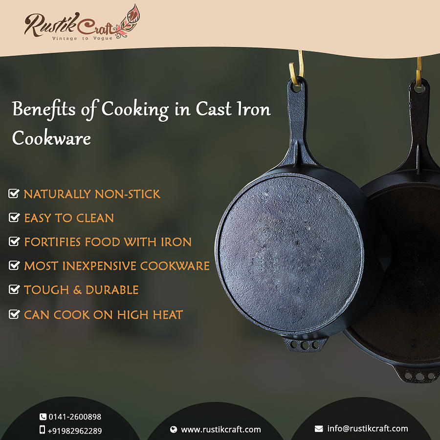 The Benefits of Cast Iron Cooking